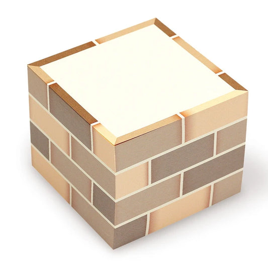 MARUMO PRINTING Layer Memo Pad - Terracotta - Wholesale Pack
