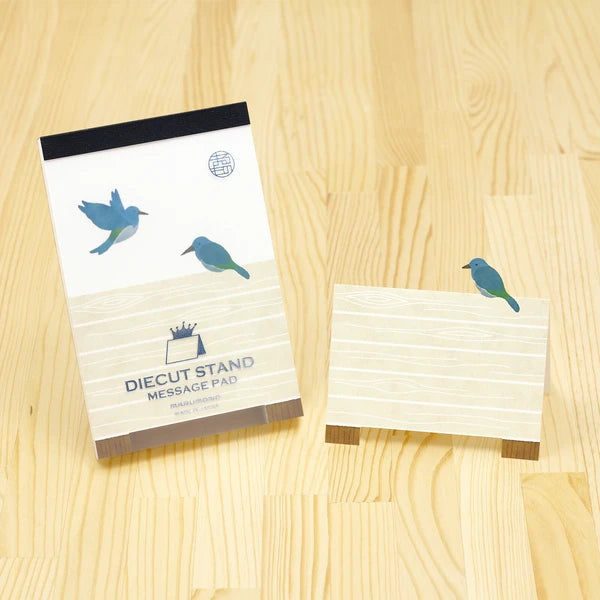 MARUMO PRINTING Die-Cut Stand Message Pad - Little Bird - Wholesale Pack