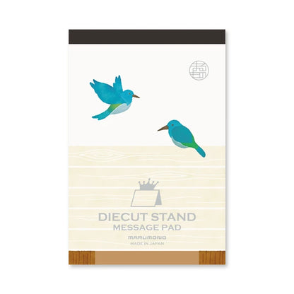 MARUMO PRINTING Die-Cut Stand Message Pad - Little Bird - Additional product image