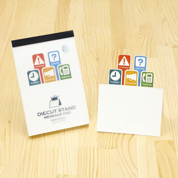 MARUMO PRINTING Die-Cut Stand Message Pad - Business - Wholesale Pack