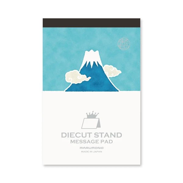 MARUMO PRINTING Die-Cut Stand Message Pad - Mount Fuji - Additional product image