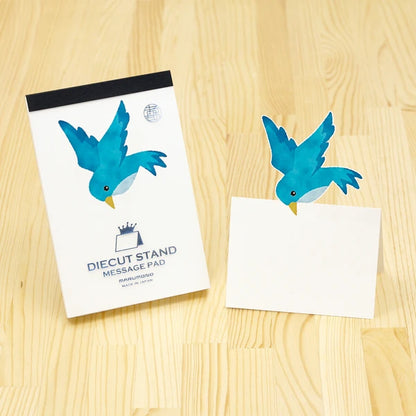 MARUMO PRINTING Die-Cut Stand Message Pad Animal Collection - Additional product image