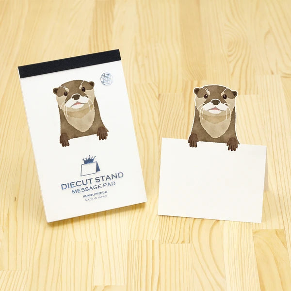 MARUMO PRINTING Die-Cut Stand Message Pad Animal Collection - Panda