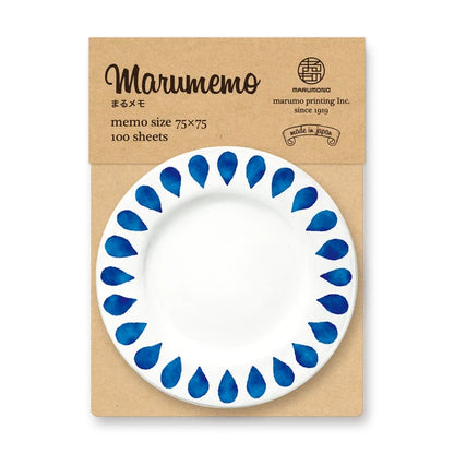 MARUMO PRINTING Maru Memo Nordic Plate Memo Pad Collection - Additional product image