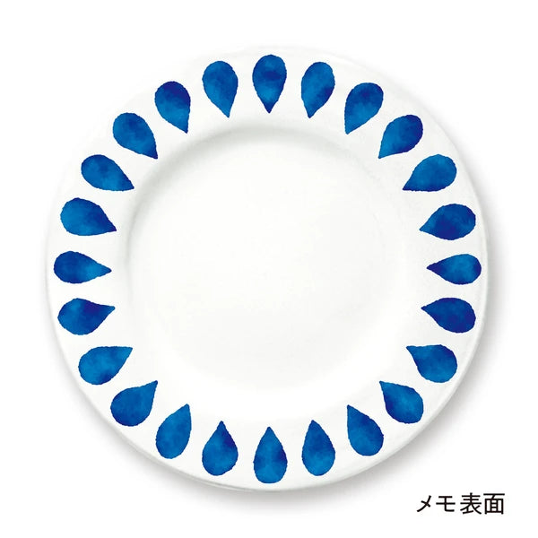 MARUMO PRINTING Maru Memo Nordic Plate Memo Pad Collection - Additional product image