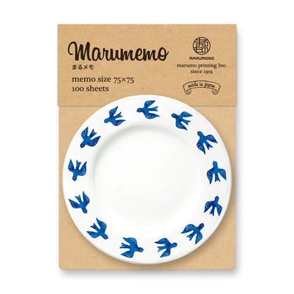 MARUMO PRINTING Maru Memo Nordic Plate Memo Pad Collection - Additional product image