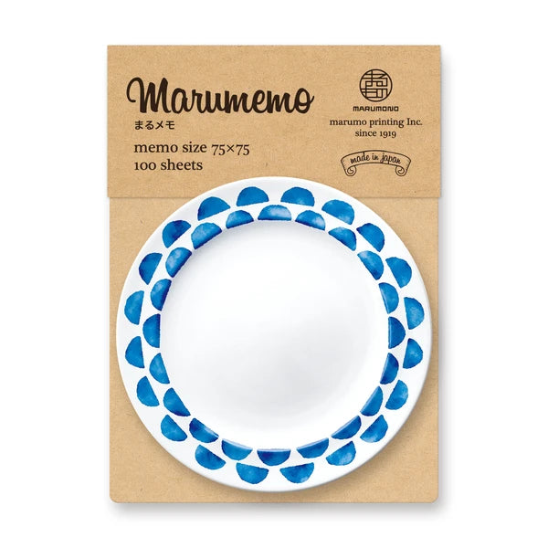 MARUMO PRINTING Maru Memo Nordic Plate Memo Pad Collection - Additional product image