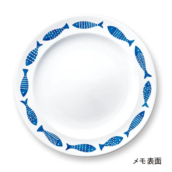 MARUMO PRINTING Maru Memo Nordic Plate Memo Pad Collection - Botanical / Nordic
