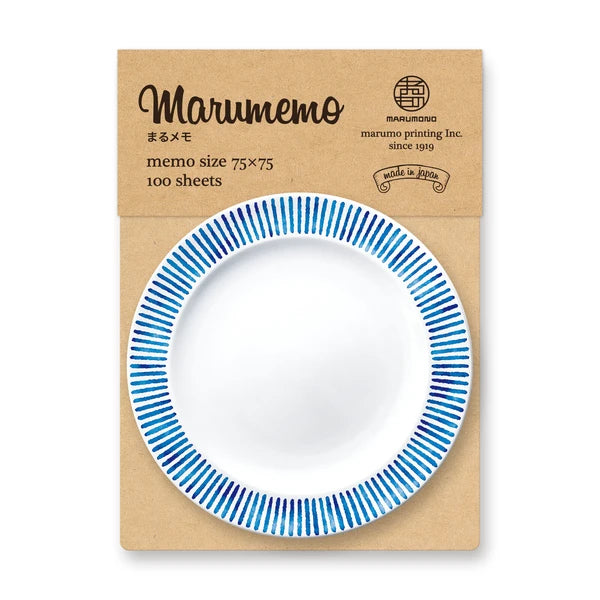 MARUMO PRINTING Maru Memo Nordic Plate Memo Pad Collection - Additional product image
