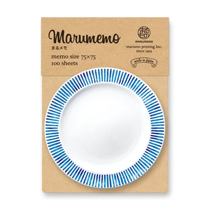 MARUMO PRINTING Maru Memo Nordic Plate Memo Pad Collection - Additional product image