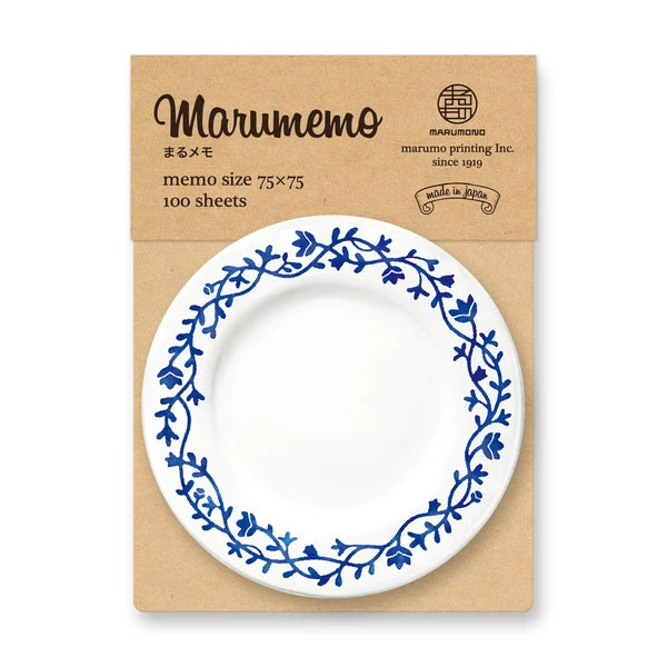 MARUMO PRINTING Maru Memo Nordic Plate Memo Pad Collection - Additional product image