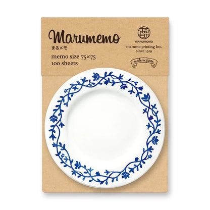 MARUMO PRINTING Maru Memo Nordic Plate Memo Pad Collection - Additional product image