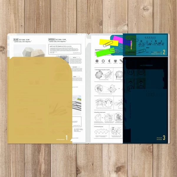 MARUMO PRINTING Pokeful A4 Pocket Clear File - Bird - Additional product image