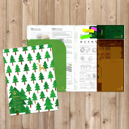 MARUMO PRINTING Pokeful Forest A4 Pocket Clear File - Wholesale Pack