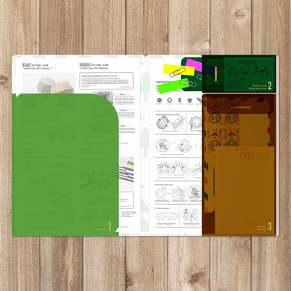 MARUMO PRINTING Pokeful Forest A4 Pocket Clear File - Additional product image