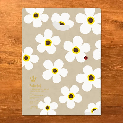 MARUMO PRINTING Pokeful Flower A4 Pocket Clear File - Additional product image