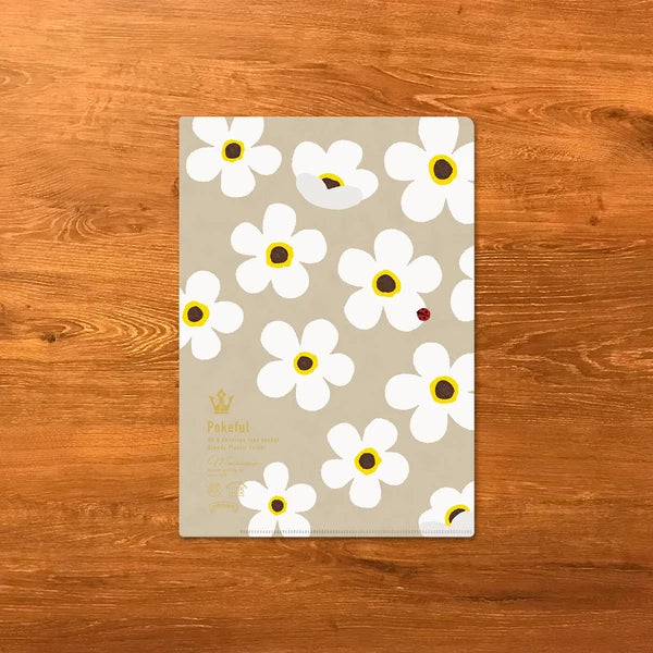 MARUMO PRINTING Pokeful Flower A5 Pocket Clear File - Additional product image