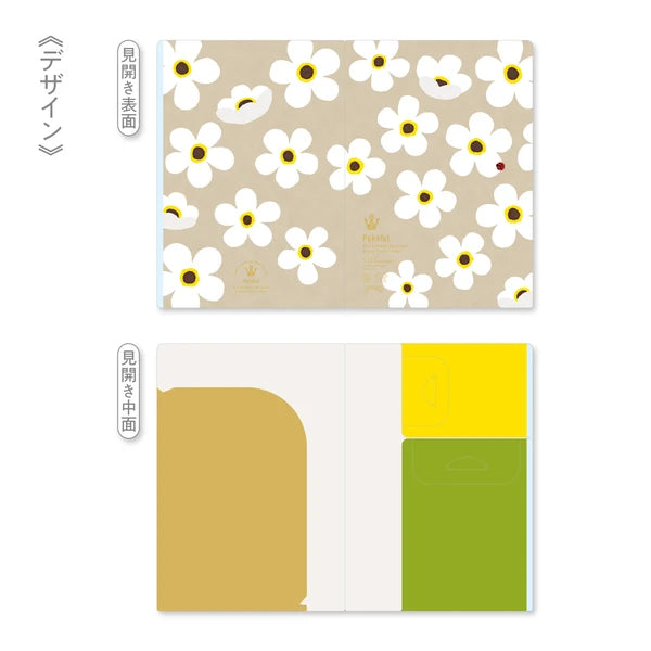 MARUMO PRINTING Pokeful Flower A5 Pocket Clear File - Additional product image