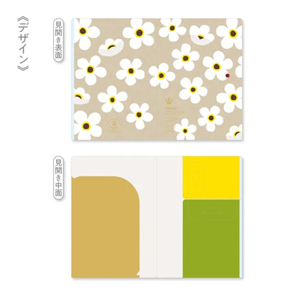 MARUMO PRINTING Pokeful Flower A5 Pocket Clear File - Additional product image