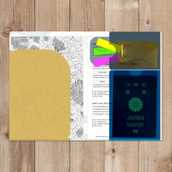 MARUMO PRINTING Pokeful Fish A5 Pocket Clear File - Additional product image