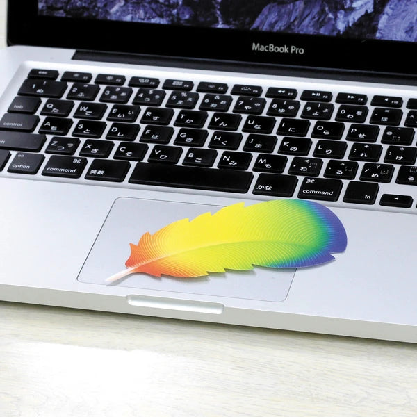 MARUMO PRINTING Detach Memo Pad - Feather Rainbow - Additional product image