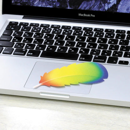 MARUMO PRINTING Detach Memo Pad - Feather Rainbow - Additional product image