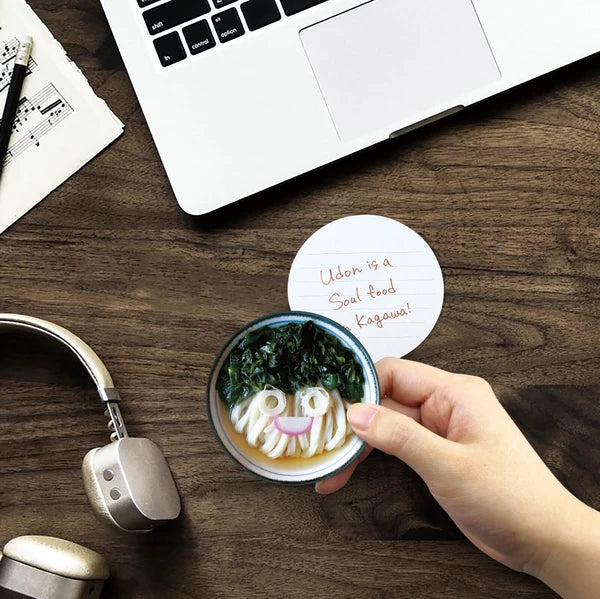 MARUMO PRINTING Udon Memo Pad - Wakame Udon - Additional product image