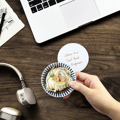 MARUMO PRINTING Udon Memo Pad - Bukkake Udon - Additional product image