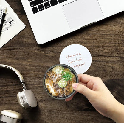 MARUMO PRINTING Udon Memo Pad - Beef Bukkake Udon - Additional product image