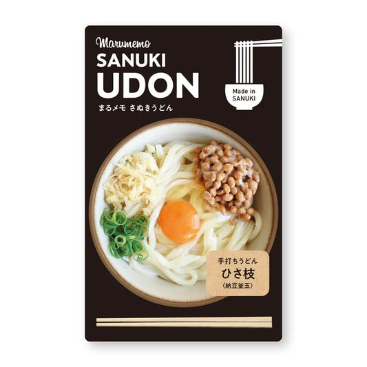 MARUMO PRINTING Udon Memo Pad - Natto Kamatama Udon - Wholesale Pack