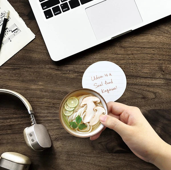 MARUMO PRINTING Udon Memo Pad - Matsutake Udon - Additional product image