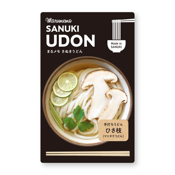 MARUMO PRINTING Udon Memo Pad - Matsutake Udon - Wholesale Pack
