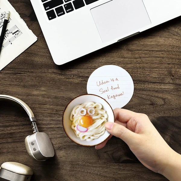 MARUMO PRINTING Udon Memo Pad - Kamatama Udon - Additional product image