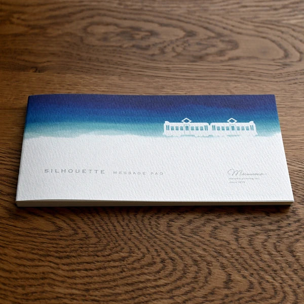 MARUMO PRINTING Silhouette Message Pad - To the Town Where You Live - Additional product image