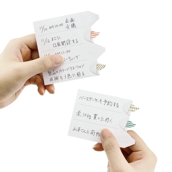 MARUMO PRINTING Flag To-Do Memo Pad - Pattern - Additional product image