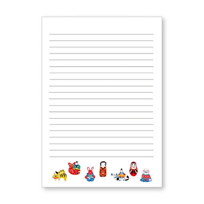 MARUMO PRINTING WATOY Japanese Pattern Letter Pad - Additional product image