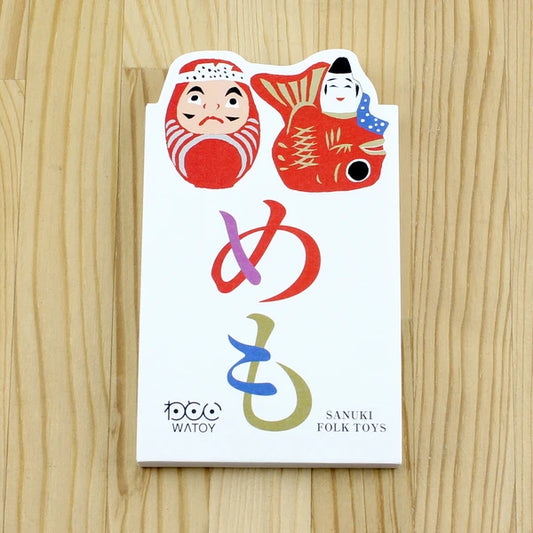 MARUMO PRINTING WATOY Japanese Pattern Memo Pad A - Wholesale Pack