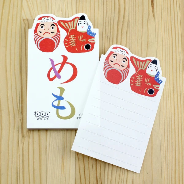 MARUMO PRINTING WATOY Japanese Pattern Memo Pad A - Additional product image