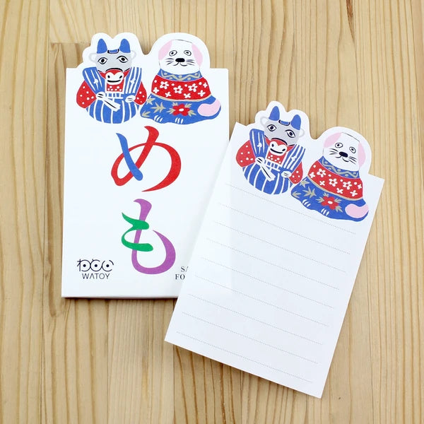 MARUMO PRINTING WATOY Japanese Pattern Memo Pad C - Additional product image