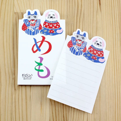 MARUMO PRINTING WATOY Japanese Pattern Memo Pad C - Additional product image