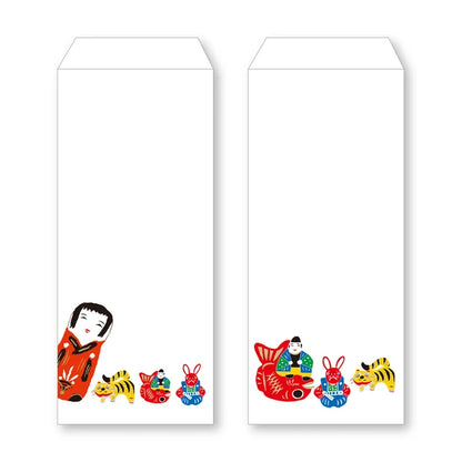 MARUMO PRINTING WATOY Japanese Pattern Japanese Envelope Set - Additional product image
