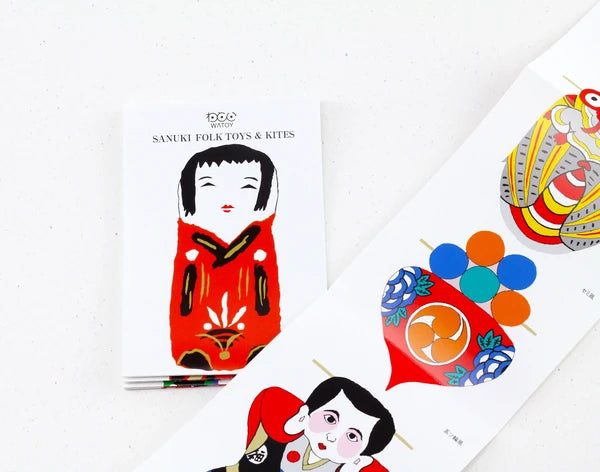 MARUMO PRINTING WATOY Japanese Pattern Long Poster A - Additional product image
