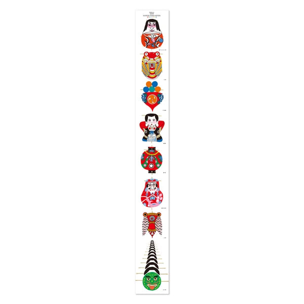 MARUMO PRINTING WATOY Japanese Pattern Long Poster B - Additional product image