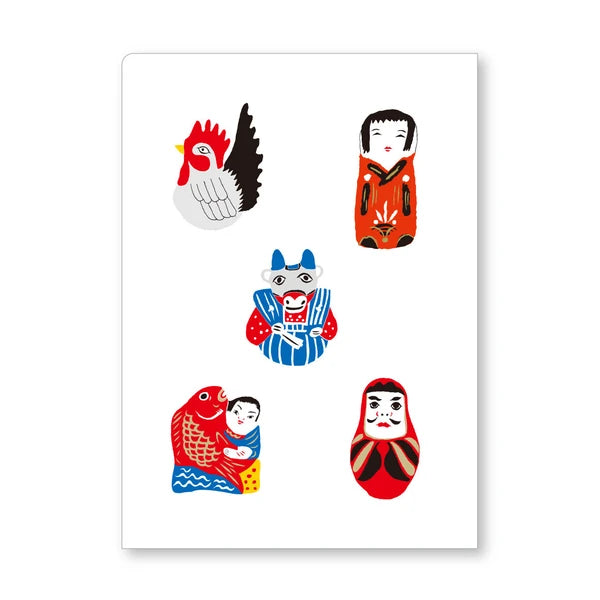 MARUMO PRINTING WATOY Japanese Pattern A5 Clear File B - Additional product image