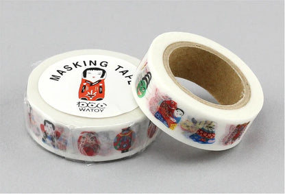 MARUMO PRINTING WATOY Japanese Pattern Masking Tape - Additional product image
