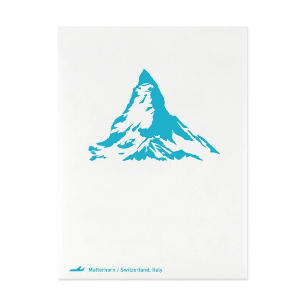 MARUMO PRINTING Pop-Up World Memo Pad - Matterhorn - Additional product image