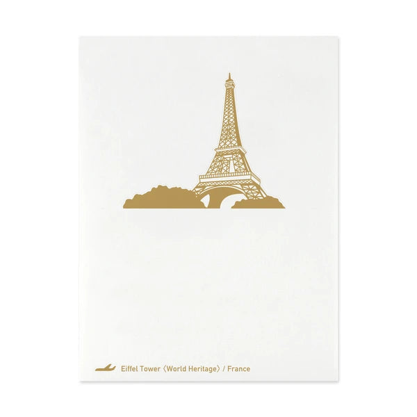 MARUMO PRINTING Pop-Up World Memo Pad - Eiffel Tower - Additional product image