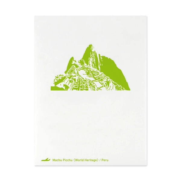 MARUMO PRINTING Pop-Up World Memo Pad - Machu Picchu - Additional product image