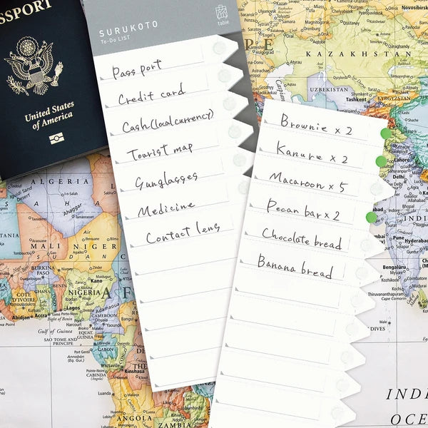 MARUMO PRINTING SURUKOTO To-Do List Pad - Additional product image