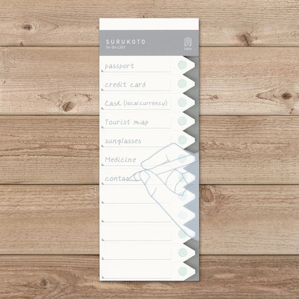 MARUMO PRINTING SURUKOTO To-Do List Pad - Additional product image